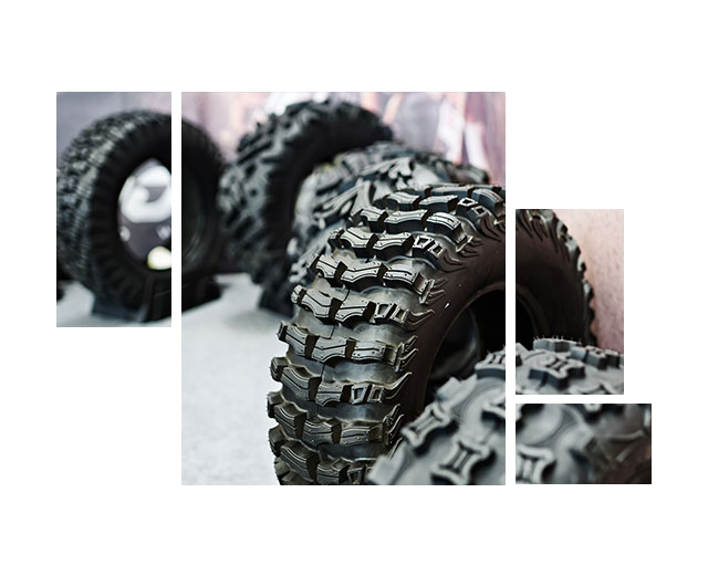 Wide Selection of New Tires image: Large selection of new tires available at Evolution …